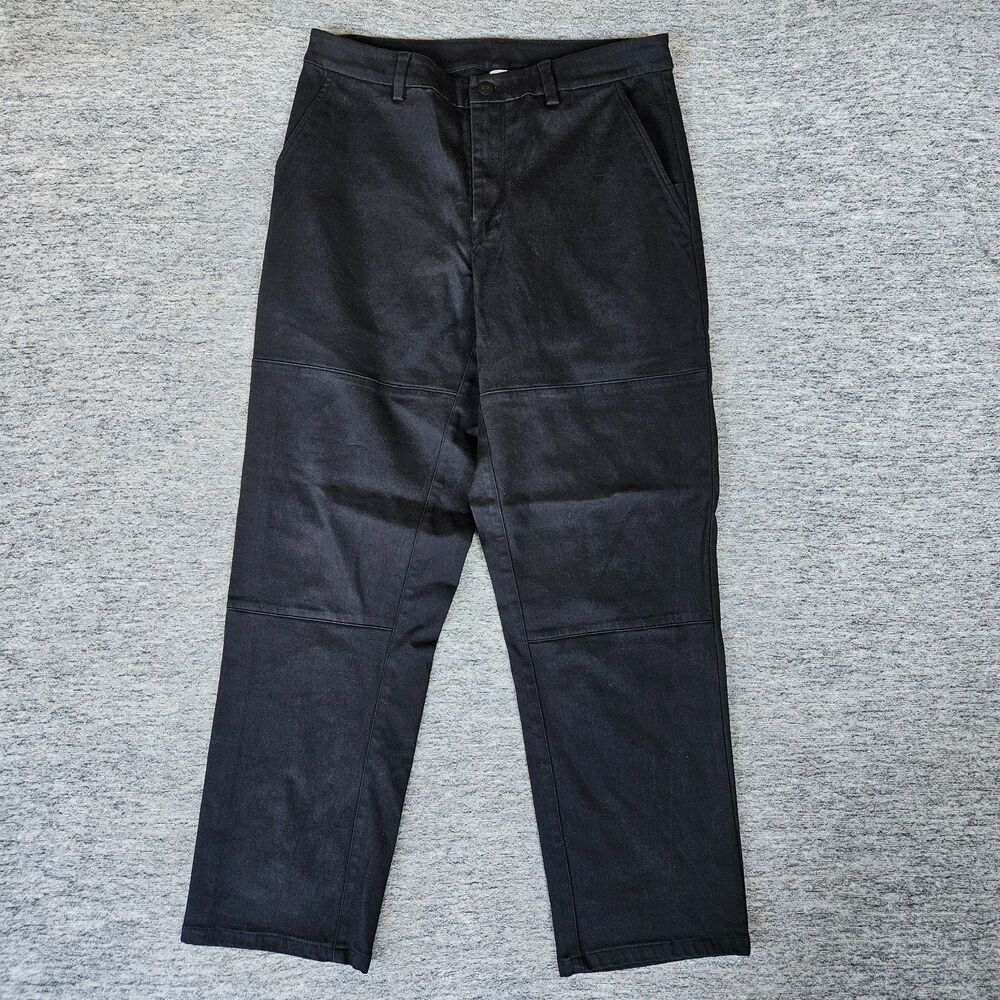 Alo Yoga Edition Sueded Pant Men's 32R Black Articulated Knee M5177R Athleisure